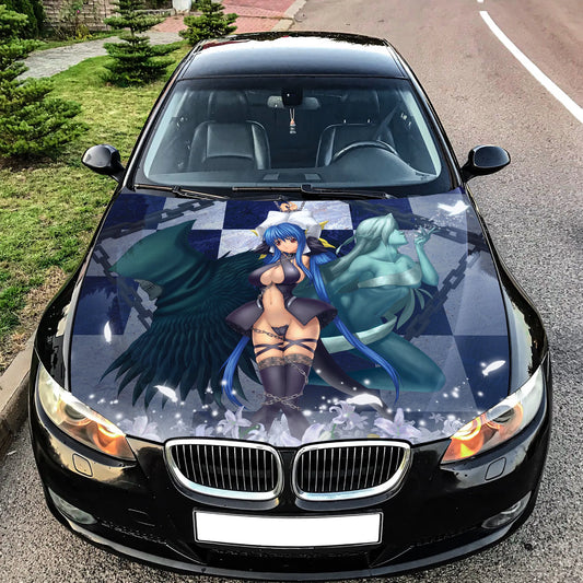 Anime Gear Hood Wrap – Custom Vinyl Decal for Cars, Trucks & SUVs