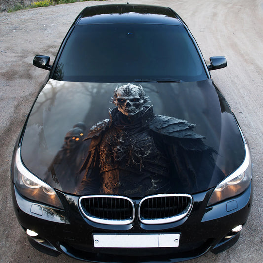 Male Warlock Hood Wrap – Custom Vinyl Decal for Cars, Trucks & SUVs