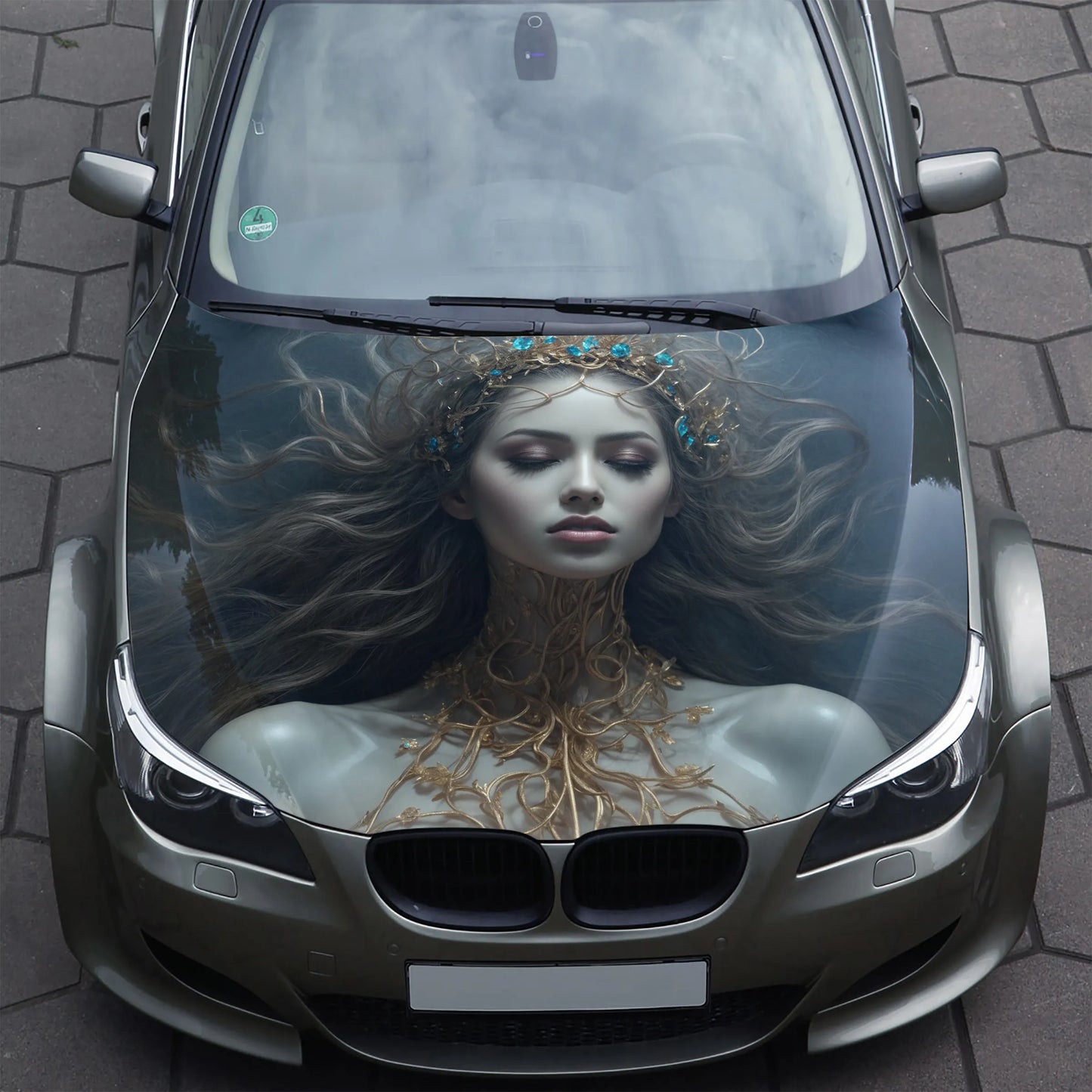 Princess Hood Wrap – Custom Vinyl Decal for Cars, Trucks & SUVs