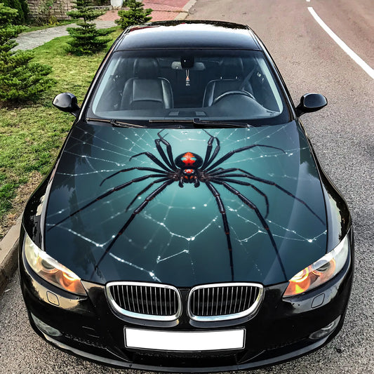 Redback Spider Hood Wrap – Custom Bonnet Vinyl Decal for Cars, Trucks & SUVs