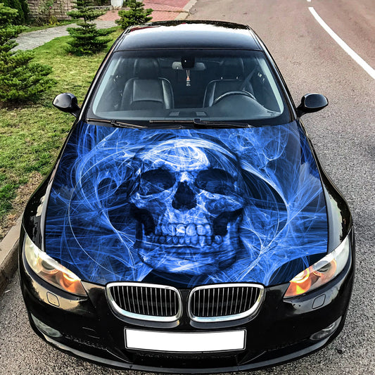 Skull Hood / Bonnet Wrap – Custom Vinyl Decal for Cars, Trucks & SUVs