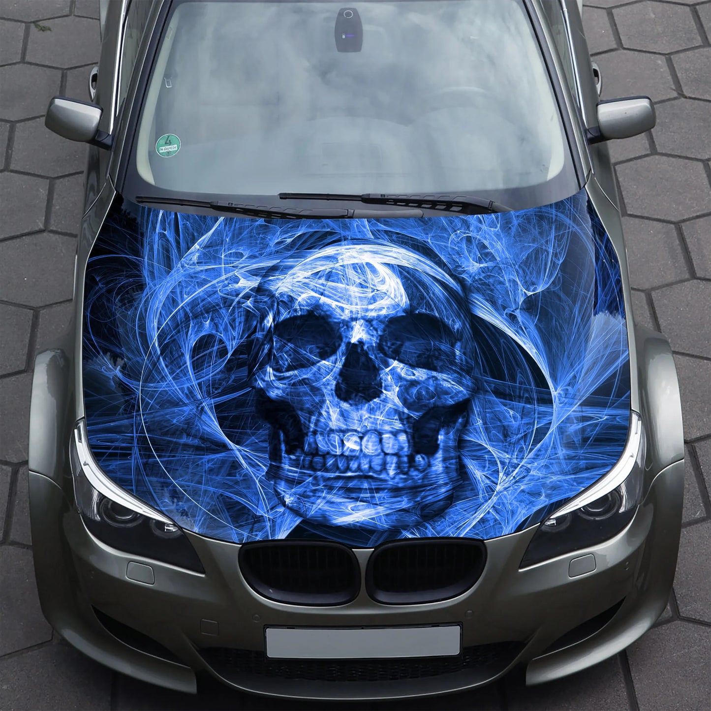 Skull Hood / Bonnet Wrap – Custom Vinyl Decal for Cars, Trucks & SUVs