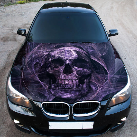 Skull Evil Hood Wrap – Custom Vinyl Decal for Cars, Trucks & SUVs