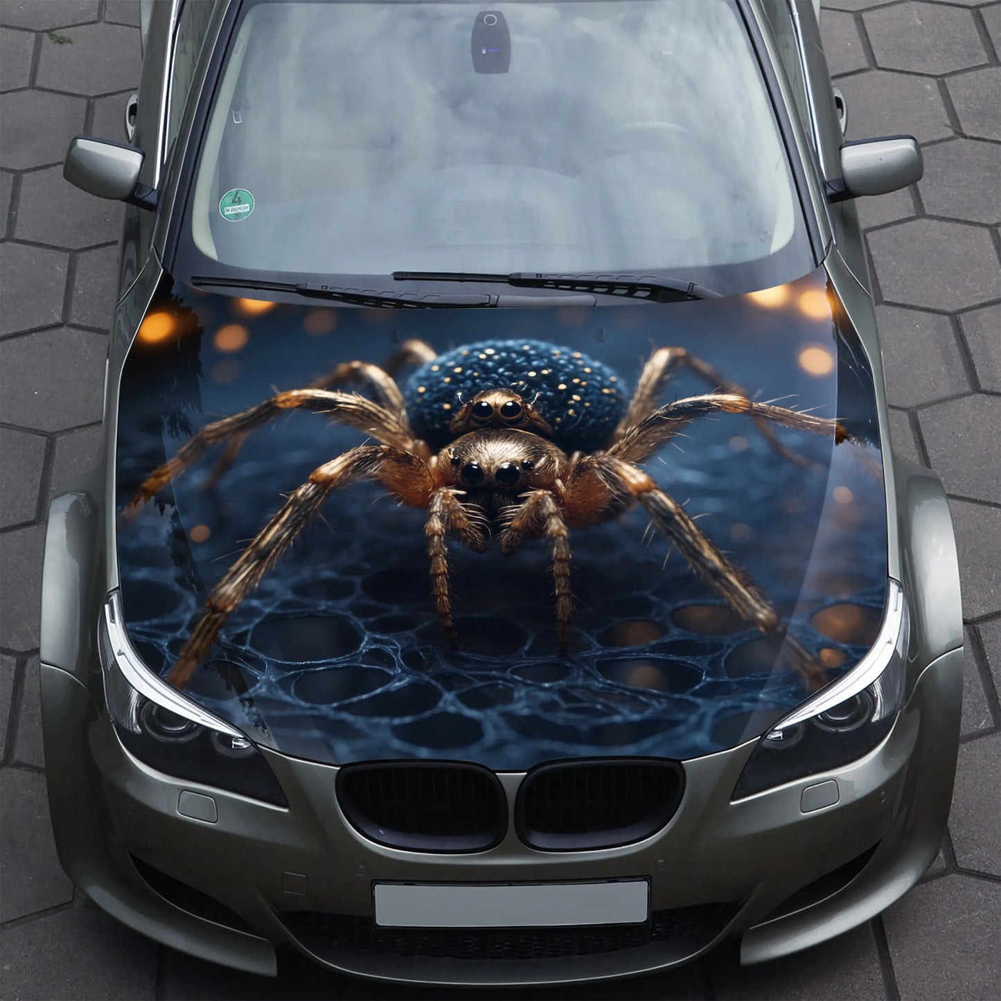 Tarantula Spider Hood Wrap – Custom Vinyl Decal for Cars, Trucks & SUVs
