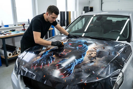 How to Prevent Air Bubbles in a Hood Wrap