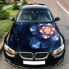 Abstract Flower Hood Wrap – Custom Vinyl Decal for Cars, Trucks & SUVs