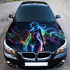 Abstract Girl Hood Wrap – Custom Vinyl Decal for Cars, Trucks & SUVs X