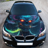 Abstract Skull Hood Wrap – Custom Vinyl Decal for Cars, Trucks & SUVs