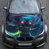 Abstract Skull Hood Wrap – Custom Vinyl Decal for Cars, Trucks & SUVs