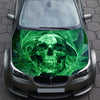 Abstract Skull Hood Wrap – Custom Vinyl Decal for Cars, Trucks & SUVs