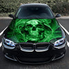 Abstract Skull Hood Wrap – Custom Vinyl Decal for Cars, Trucks & SUVs