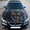 Alien Skeleton Hood Wrap – Custom Vinyl Decal for Cars, Trucks & SUVs