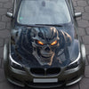 Alien Skeleton Hood Wrap – Custom Vinyl Decal for Cars, Trucks & SUVs