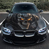 Alien Skeleton Hood Wrap – Custom Vinyl Decal for Cars, Trucks & SUVs
