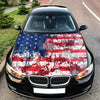 American Flag Hood Wrap – Custom Vinyl Decal for Cars, Trucks & SUVs