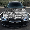 American Flag Car Hood Wrap, car hood decal, car hood sticker, hood wrap for cars, truck hood wrap, patriotic wrap, custom car hood wrap