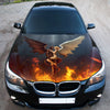 Angel and Demon Hood Wrap – Custom Vinyl Decal for Cars, Trucks & SUVs