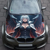 Angel Girl Hood Wrap – Custom Vinyl Decal for Cars, Trucks & SUVs