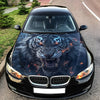 Angry Tiger Hood Wrap – Custom Vinyl Decal for Cars, Trucks & SUVs vinyl
