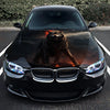 Angry Wolf Hood Wrap – Custom Vinyl Decal for Cars, Trucks & SUVs vinyl