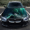Angry Wolf Hood Wrap – Custom Vinyl Decal for Cars, Trucks & SUVs