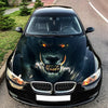 Angry Wolf Hood Wrap – Custom Vinyl Decal for Cars, Trucks & SUVs