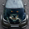 Angry Wolf Hood Wrap – Custom Vinyl Decal for Cars, Trucks & SUVs