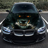 Angry Wolf Hood Wrap – Custom Vinyl Decal for Cars, Trucks & SUVs