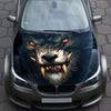 Angry Wolf Werewolf Hood Wrap – Custom Vinyl Decal for Cars, Trucks & SUVs