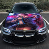 Anime Demon Girl Hood Wrap – Custom Vinyl Decal for Cars, Trucks & SUVs
