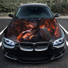 Anime Demon Girl Hood Wrap – Custom Vinyl Decal for Cars, Trucks & SUVs