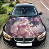 Anime Fox Girl Hood Wrap – Custom Vinyl Decal for Cars, Trucks & SUVs