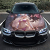 Anime Fox Girl Hood Wrap – Custom Vinyl Decal for Cars, Trucks & SUVs