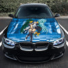 Anime Girl Gear Hood Wrap – Custom Vinyl Decal for Cars, Trucks & SUVs