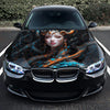 Anime Girl Snakes Hood Wrap – Custom Vinyl Decal for Cars, Trucks & SUVs