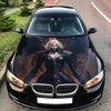 Black Angel Girl Hood Wrap – Custom Vinyl Decal for Cars, Trucks & SUVs Bonnet