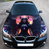 Black Angel Girl Hood Wrap – Custom Vinyl Decal for Cars, Trucks & SUVs