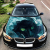 Black Cat Vampire Hood Wrap – Custom Vinyl Decal for Cars, Trucks & SUVs