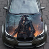 Captain Pirate Skull Hood Wrap – Custom Vinyl Decal for Cars, Trucks & SUVs