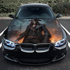 Captain Pirate Skull Hood Wrap – Custom Vinyl Decal for Cars, Trucks & SUVs