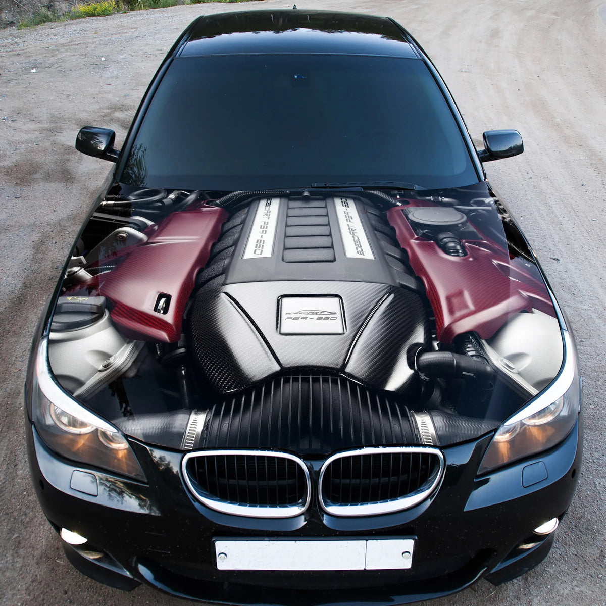 Car Engine Hood Wrap – Custom Vinyl Decal for Cars, Trucks & SUVs