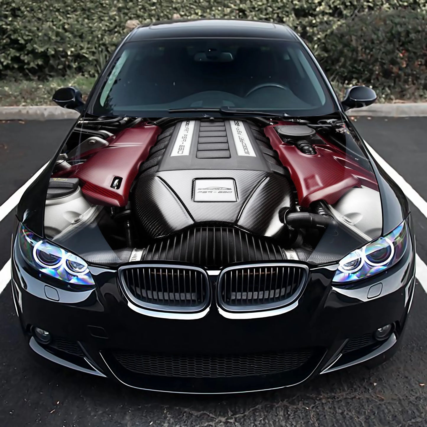 Car Engine Hood Wrap – Custom Vinyl Decal for Cars, Trucks & SUVs