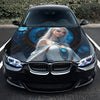 Cute Anime Girl Hood Wrap – Custom Vinyl Decal for Cars, Trucks & SUVs