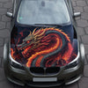 Chinese Dragon Hood Wrap – Custom Vinyl Decal for Cars, Trucks & SUVs, SS