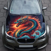 Chinese Dragon Hood Wrap – Custom Vinyl Decal for Cars, Trucks & SUVs, XX