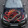 Chinese Dragon Hood Wrap – Custom Vinyl Decal for Cars, Trucks & SUVs, ZZ