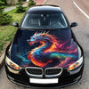 Colorful Dragon Hood Wrap – Custom Vinyl Decal for Cars, Trucks & SUVs