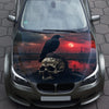 Crow Skull Hood Wrap – Custom Vinyl Decal for Cars, Trucks & SUVs