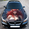 Cute Anime Girl Hood Wrap – Custom Vinyl Decal for Cars, Trucks & SUVs