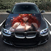 Cute Anime Girl Hood Wrap – Custom Vinyl Decal for Cars, Trucks & SUVs